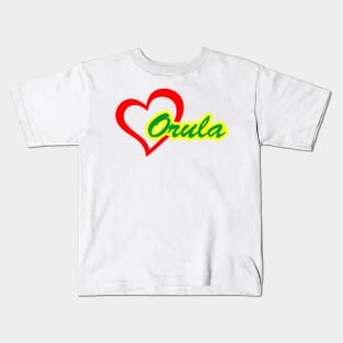 Heart Orula Kids T-Shirt